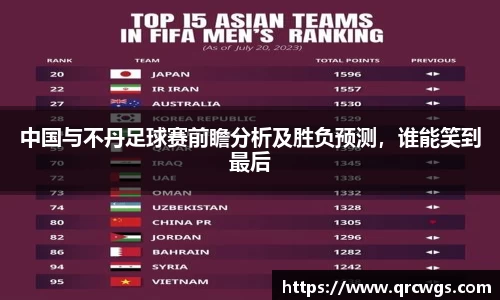 中国与不丹足球赛前瞻分析及胜负预测，谁能笑到最后